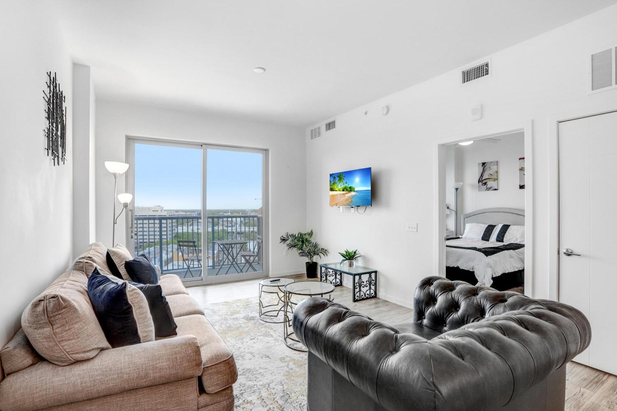 Downtown Tampa Gem 1-Bd W/Pool, Gym, & Sky Lounge Appartement Buitenkant foto